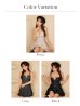 画像14: 【予約商品/8月下旬発送予定】XSサイズあり【Glossy/グロッシー】サイドドロスト/ プリーツ/ フレア/ セットアップ/ ミニドレス/ キャバドレス[OF08]