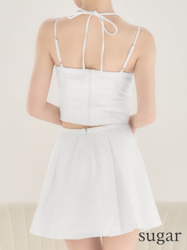 ホワイト モデル:ゆめ 身長:160cm 着用サイズ:Sサイズ