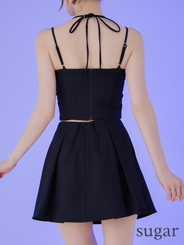 ブラック モデル:ゆめ 身長:160cm 着用サイズ:Sサイズ