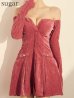 ピンク モデル：ももか　身長：156cm　着用サイズ：Sサイズ