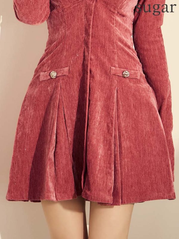 ピンク モデル：ももか　身長：156cm　着用サイズ：Sサイズ