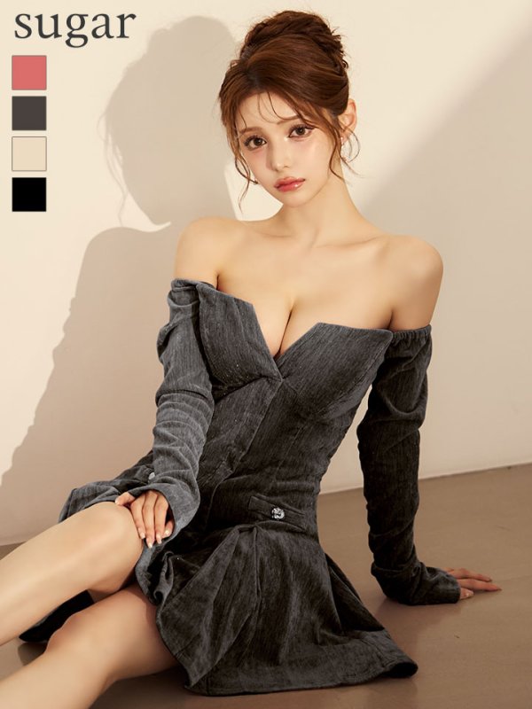 グレー モデル：ももか　身長：156cm　着用サイズ：Sサイズ