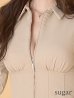 ベージュ　モデル：ゆめ　身長：160cm　着用サイズ：Sサイズ