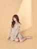 ベージュ　モデル：ゆめ　身長：160cm　着用サイズ：Sサイズ