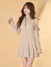 ベージュ　モデル：ゆめ　身長：160cm　着用サイズ：Sサイズ
