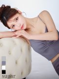 【予約商品/6月下旬発送予定】XSサイズあり【Glossy/グロッシー】サテン/ ギャザー/ セットアップ/ タイト/ ミニドレス/ キャバドレス[OF2]