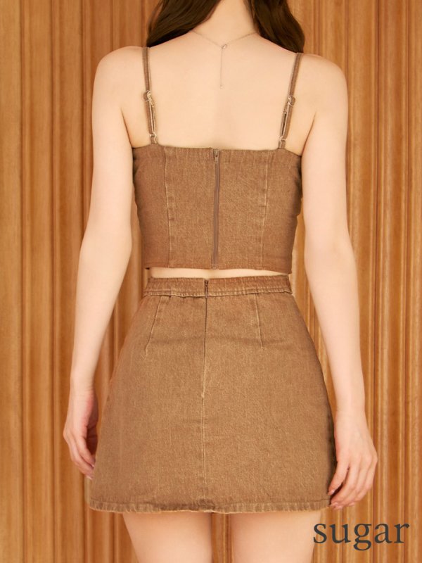 キャメル　モデル：ゆめ　身長：160cm　着用サイズ：Sサイズ