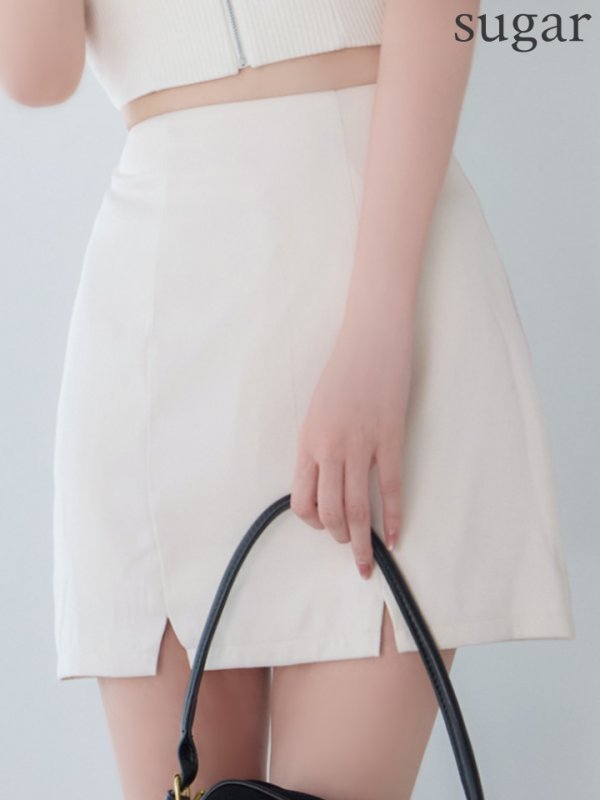 アイボリー　モデル：れみれみ　身長163cm 着用サイズ：Sサイズ