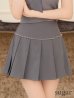 グレー　モデル：明日花キララ　身長162cm　着用サイズ：Sサイズ