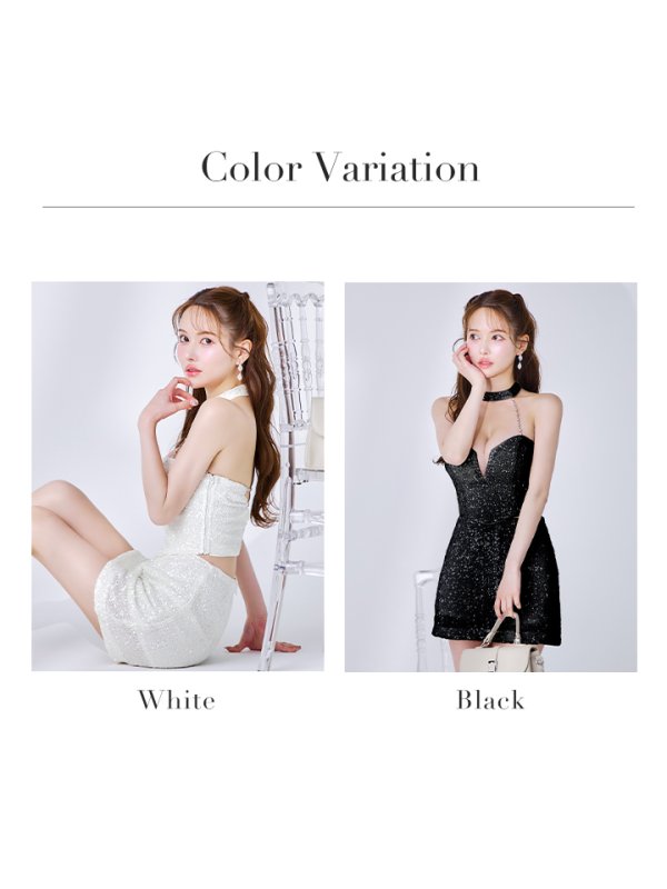 ホワイト モデル：ゆめ　身長：160cm　着用サイズ：Sサイズ