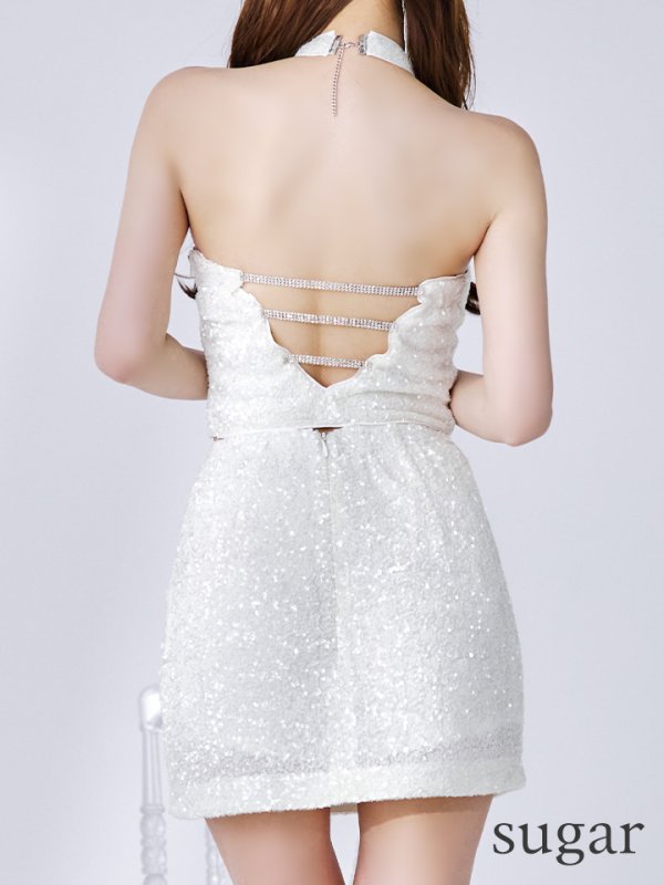 ホワイト モデル：ゆめ　身長：160cm　着用サイズ：Sサイズ