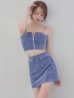ブルー　モデル：れみれみ　身長：163cm　着用サイズ：Sサイズ
