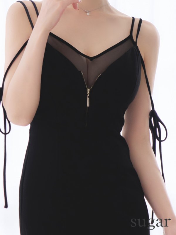 ブラック　モデル：ゆめ　身長：160cm　着用サイズ：Sサイズ