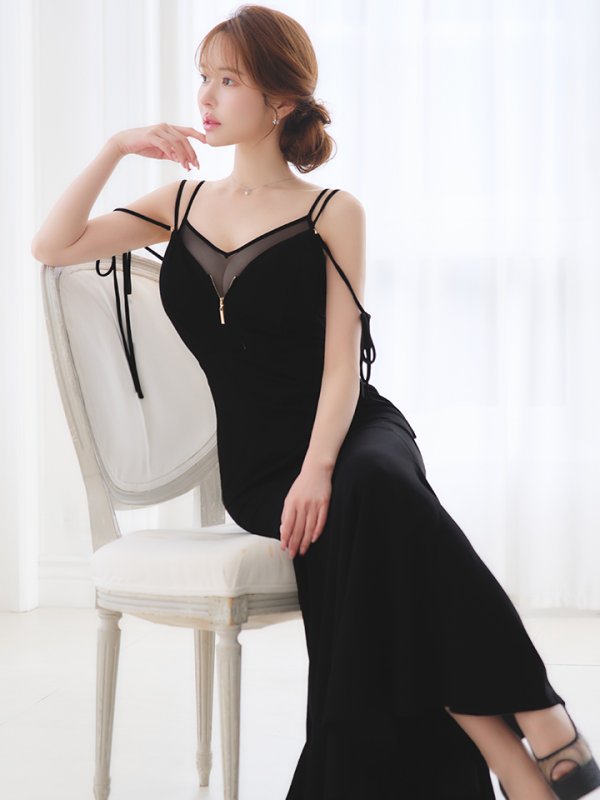 ブラック　モデル：ゆめ　身長：160cm　着用サイズ：Sサイズ