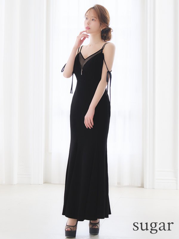 ブラック　モデル：ゆめ　身長：160cm　着用サイズ：Sサイズ