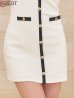 ホワイト　モデル：せいは　身長：160cm　着用サイズ：Sサイズ