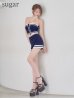 ネイビー　モデル：れみれみ　身長：163cm　着用サイズ：Sサイズ
