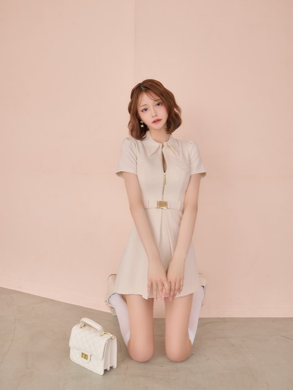 アイボリー モデル：れみれみ　身長：163cm　着用サイズ：Sサイズ