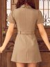 ベージュ モデル：三上悠亜　身長：159cm　着用サイズ：Sサイズ
