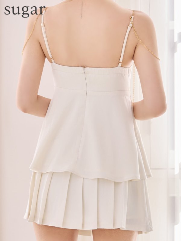 アイボリーxアイボリー　モデル：ゆめ　身長：160cm　着用サイズ：Sサイズ