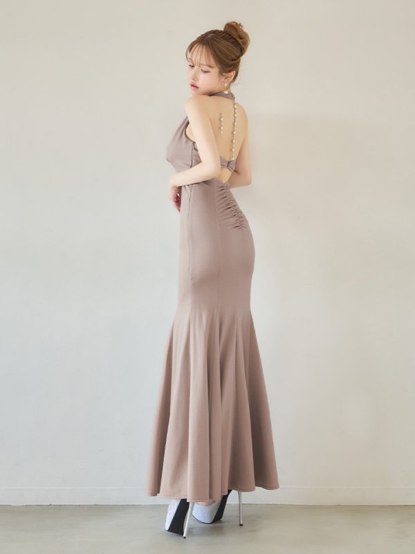 グレージュ　モデル：ゆめ　身長：160cm　着用サイズ：Sサイズ