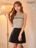ベージュ　モデル：るりぴ　身長：165cm　着用サイズ：Sサイズ