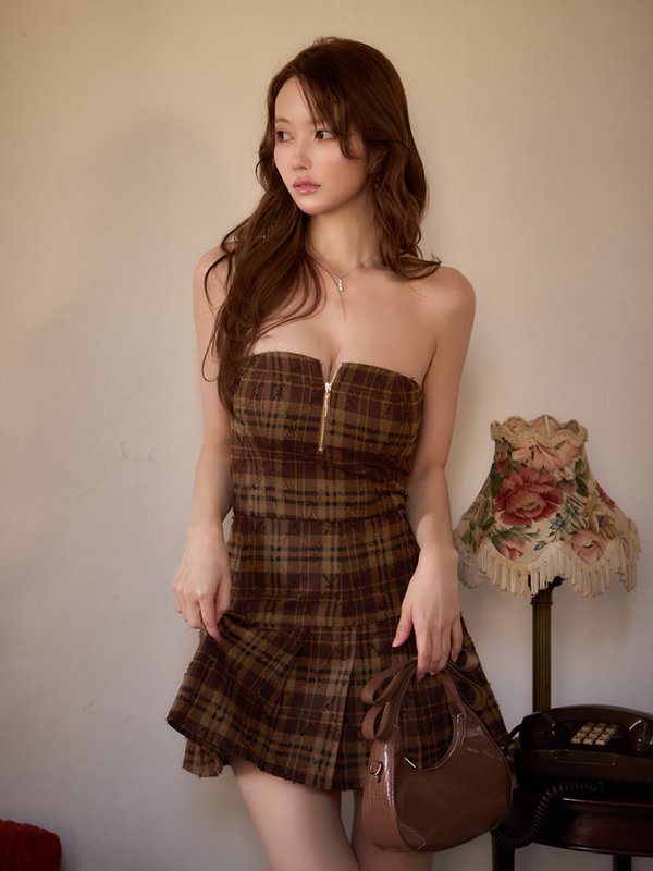 ブラウン　モデル：ゆめ　身長160cm　着用サイズ：Sサイズ