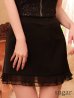 ブラック　モデル：ゆめ　身長：160cm　着用サイズ：Sサイズ