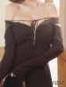 ブラウン　モデル：れみれみ　身長：163cm　着用サイズ：Sサイズ