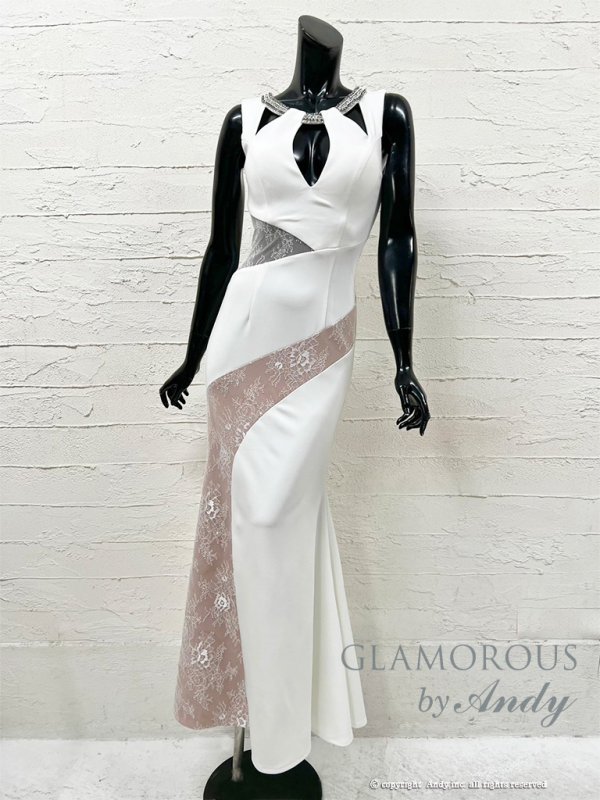 画像22: 【GLAMOROUS ANDY Fashion Press 09 COLLECTION 05】レース/ シアー/ カットアウト/ ノースリ/ ロングドレス/ キャバドレス long[OF05]