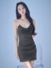 ブラック モデル：まおちゃる　身長：158cm　着用サイズ：Sサイズ