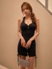 ブラック モデル：るりぴ　身長：165cm　着用サイズ：Sサイズ