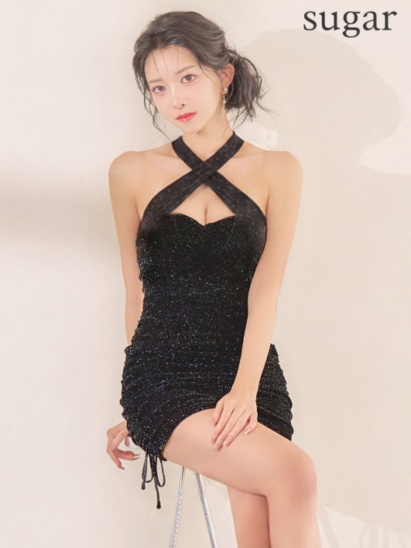 ブラック　モデル：ゆいぴす　身長：170cm　着用サイズ：Sサイズ
