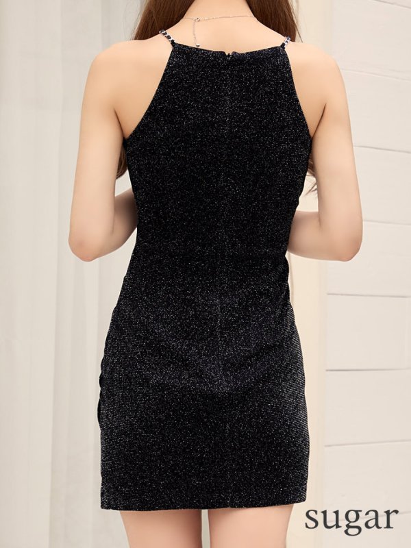 ブラック　モデル：るりぴ　身長：165cm　着用サイズ：Sサイズ