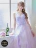 画像4: 【関西コレクション着用】【Lip line/リップライン】フラワー刺繍/ 2段フレア/ Aライン/ チュール/ プリンセス/ ロングドレス/ キャバドレスlong[HC03]