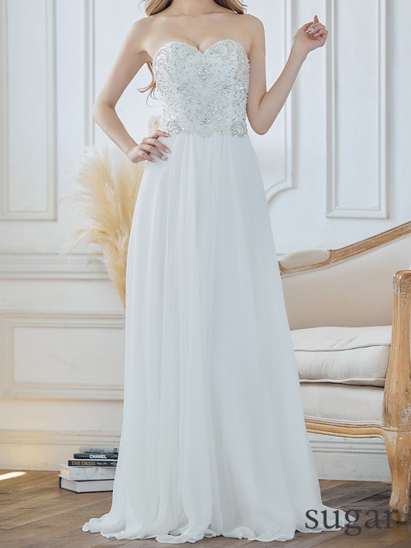 画像9: 【Lip line/リップライン】ベア/ ビジュー/ スピンドル/ シフォン/ ロングドレス/ キャバドレス long[HC03]