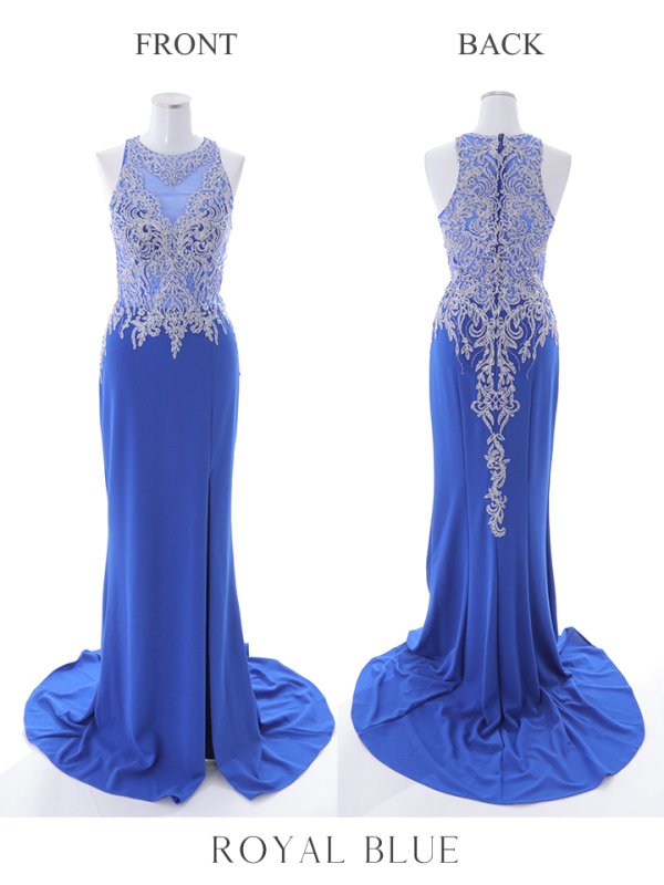 画像29: 【Lip line/リップライン】マーメイド/ ビジュー/ 刺繍/ ストレッチ/ スリット/ ロングドレス/ キャバドレス long[HC03]