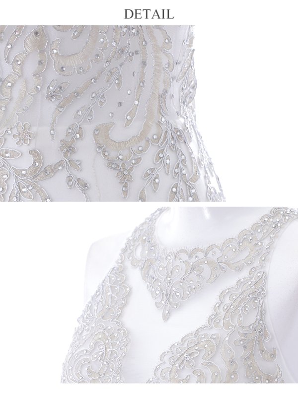 画像34: 【Lip line/リップライン】マーメイド/ ビジュー/ 刺繍/ ストレッチ/ スリット/ ロングドレス/ キャバドレス long[HC03]