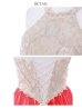 画像17: 【Lip line/リップライン】ビーズ刺繍/ Aライン/ アメスリ/ チュール/ ロングドレス / キャバドレスlong[HC03]