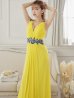 画像4: 【Lip line/リップライン】フラワー刺繍/ チュール/ ギャザー/ スピンドル/ ロングドレス/ キャバドレス long[HC03]