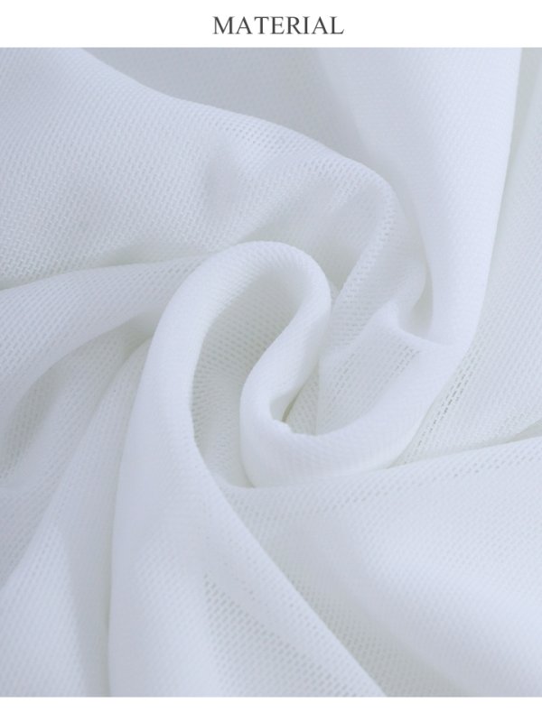 画像16: 【Lip line/リップライン】フラワー刺繍/ チュール/ ギャザー/ スピンドル/ ロングドレス/ キャバドレス long[HC03]