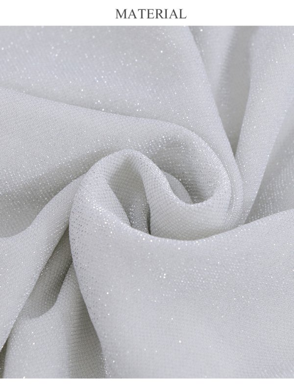 画像9: 【Lip line/リップライン】ストレッチ/ ラインデザイン/ スピンドル/ ラメ/ ノースリーブ/ スリット/ タイト/ ロングドレス/ キャバドレス long[HC03]