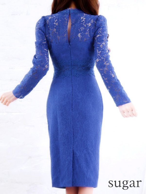 ロイヤルブルー モデル:ゆめ 身長:160cm:8号(Sサイズ)