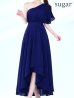 ダークブルー モデル：ゆめ　身長：160cm　着用サイズ：8号(Sサイズ)