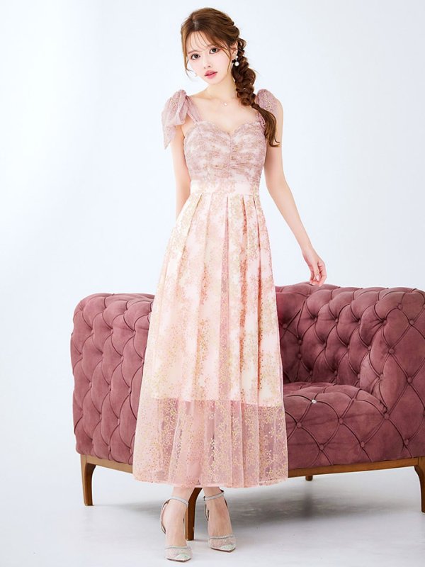 モーヴクリーム モデル:ゆめ 身長:160cm 着用サイズ:8号(Sサイズ)