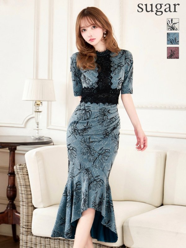 ティールブラック　モデル：ゆめ　身長：160cm　着用サイズ：8号(Sサイズ)