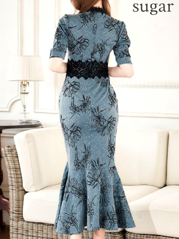 ティールブラック　モデル：ゆめ　身長：160cm　着用サイズ：8号(Sサイズ)