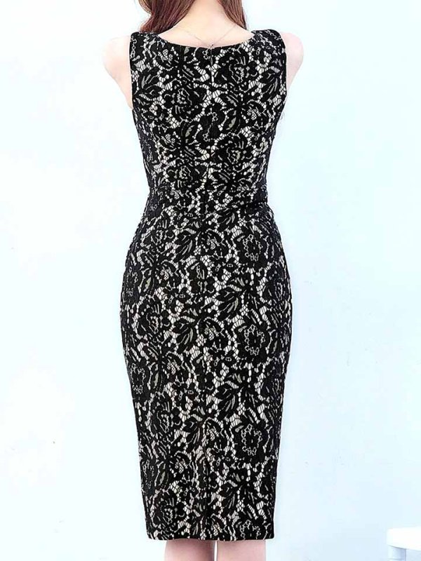 ブラックベージュ　モデル：真優川咲　身長：158cm　着用サイズ：8号(Sサイズ)
