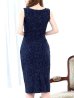 ネイビー　モデル：真優川咲　身長：158cm　着用サイズ：8号(Sサイズ)