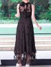 ブラック　モデル：ゆめ　身長：160cm　着用サイズ：８号(Sサイズ)